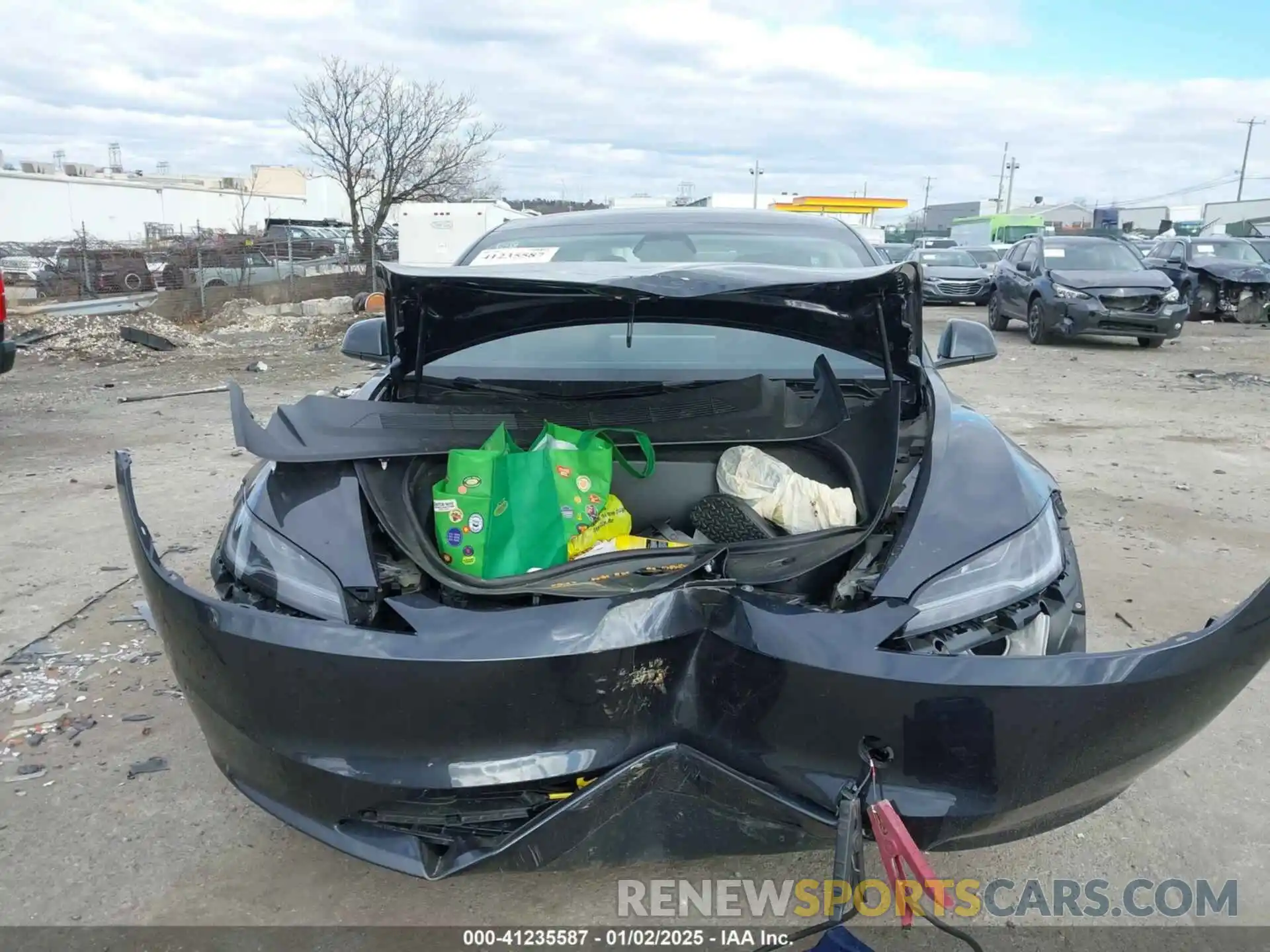 6 Photograph of a damaged car 5YJ3E1EA7RF856514 TESLA MODEL 3 2024