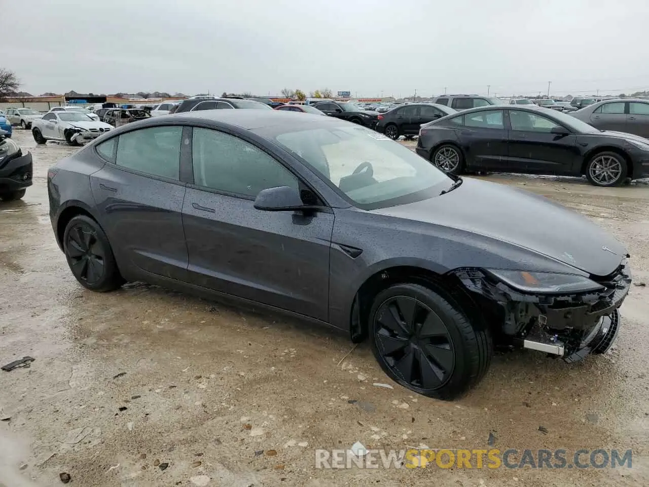 4 Photograph of a damaged car 5YJ3E1EA7RF862989 TESLA MODEL 3 2024