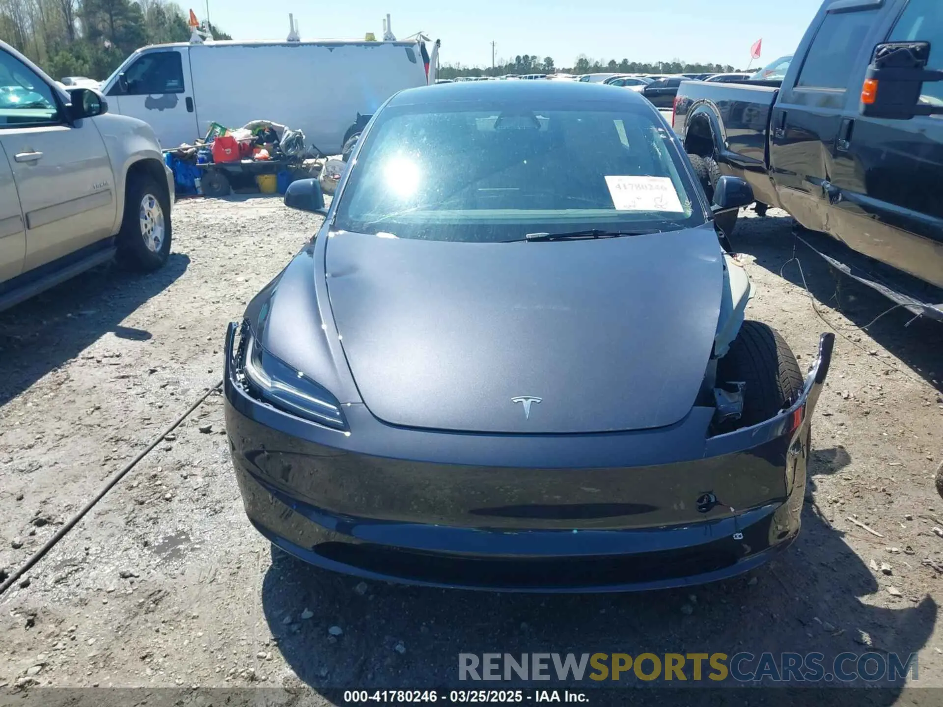 13 Photograph of a damaged car 5YJ3E1EA7RF863382 TESLA MODEL 3 2024