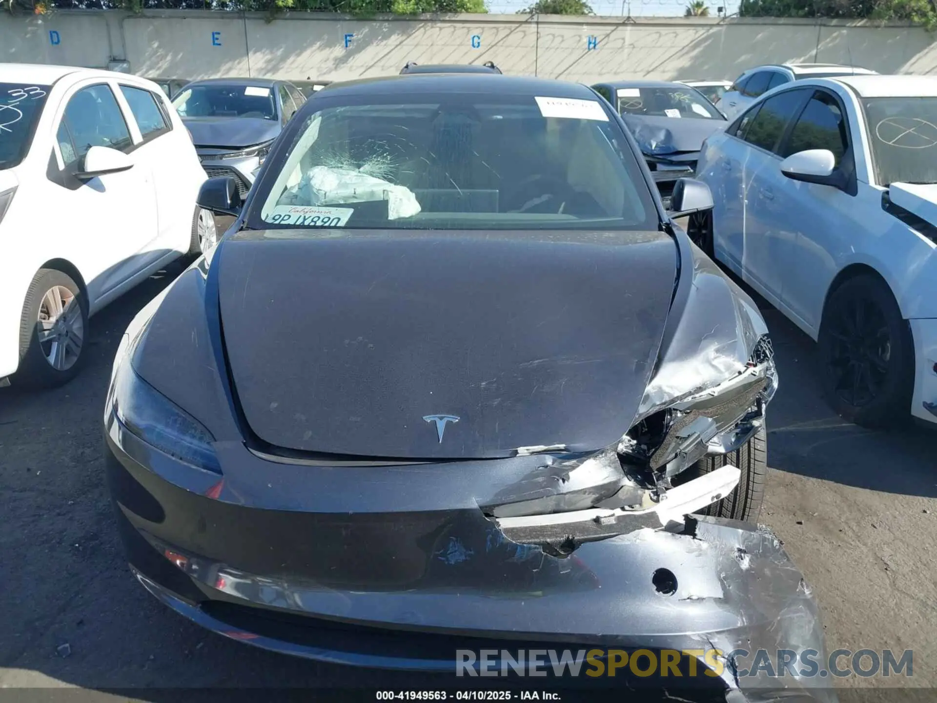 13 Photograph of a damaged car 5YJ3E1EA7RF865021 TESLA MODEL 3 2024