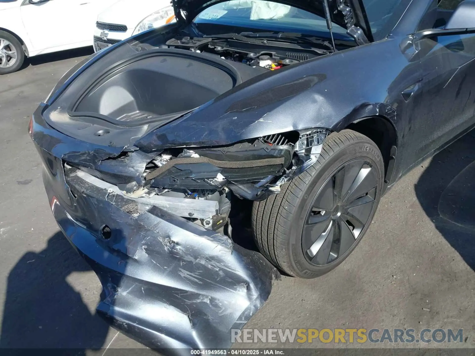 6 Photograph of a damaged car 5YJ3E1EA7RF865021 TESLA MODEL 3 2024