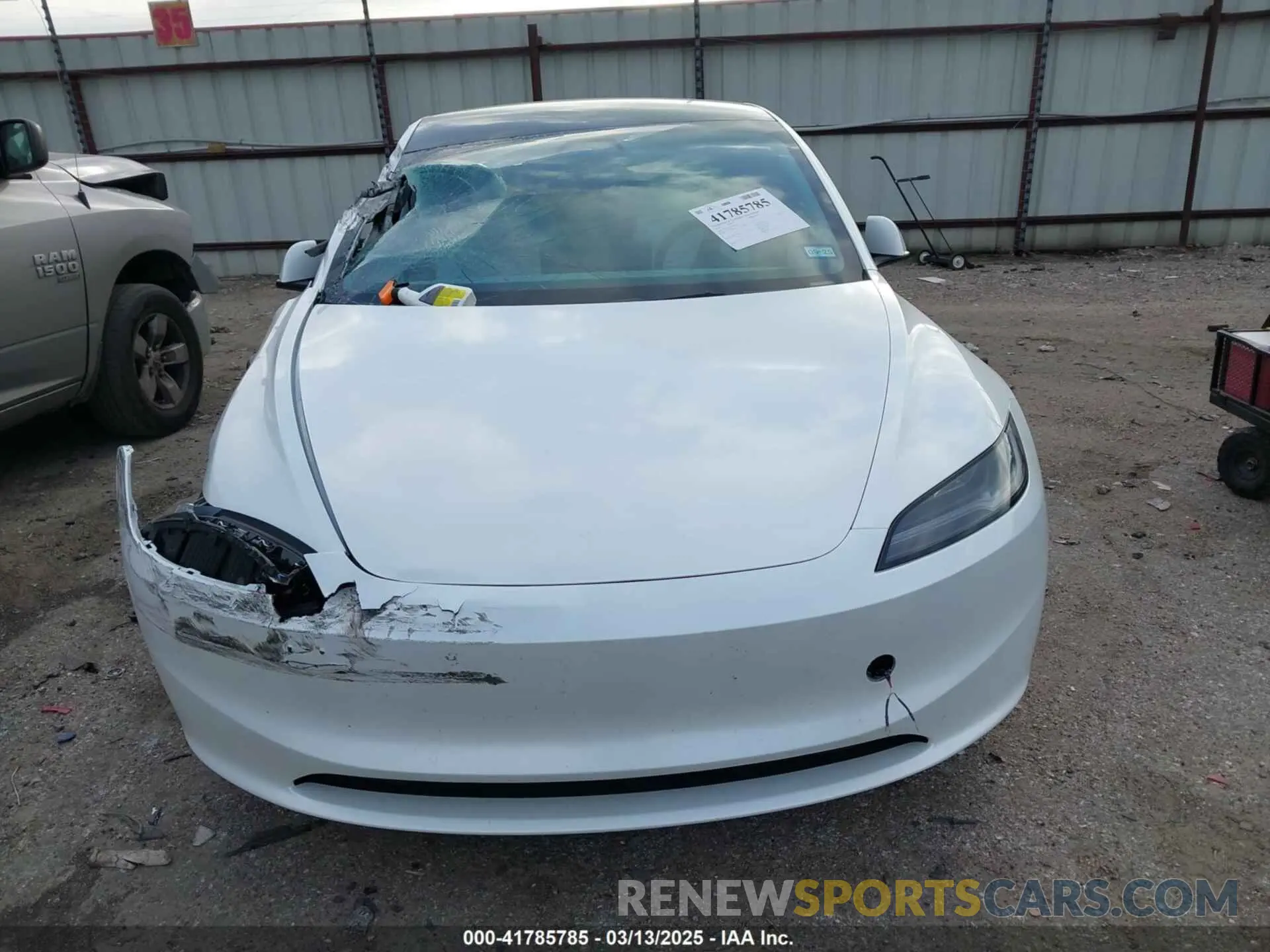 11 Photograph of a damaged car 5YJ3E1EA7RF866167 TESLA MODEL 3 2024