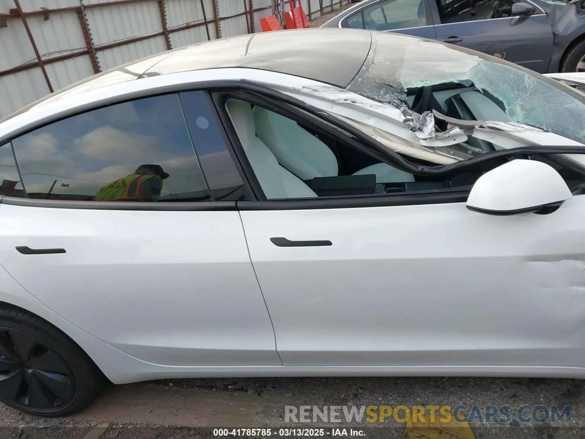 12 Photograph of a damaged car 5YJ3E1EA7RF866167 TESLA MODEL 3 2024