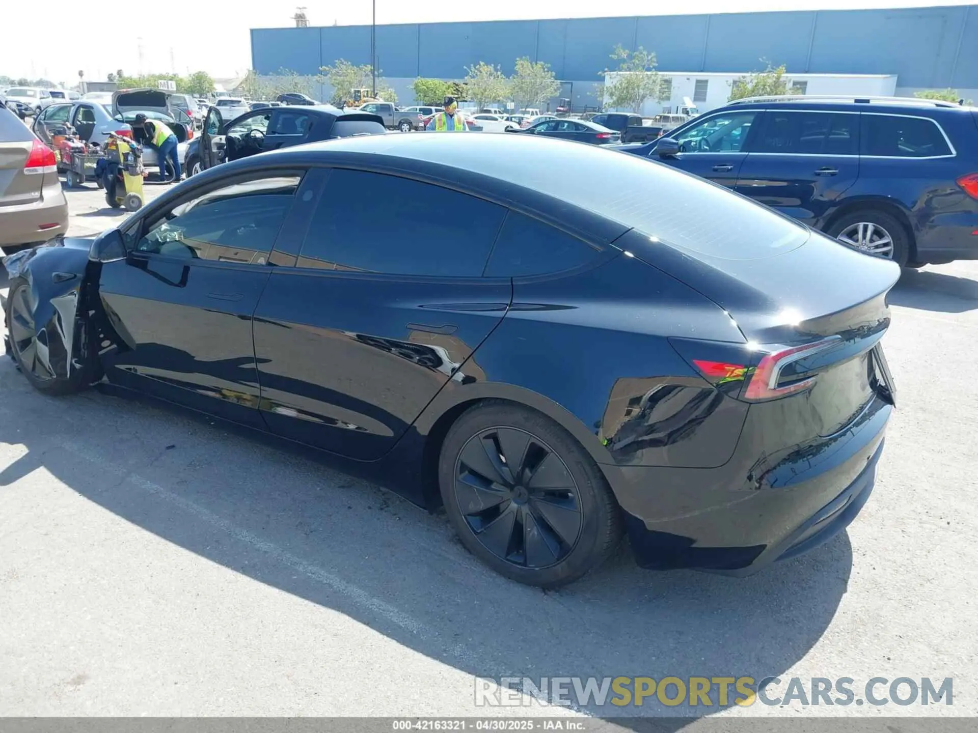 3 Photograph of a damaged car 5YJ3E1EA7RF868520 TESLA MODEL 3 2024