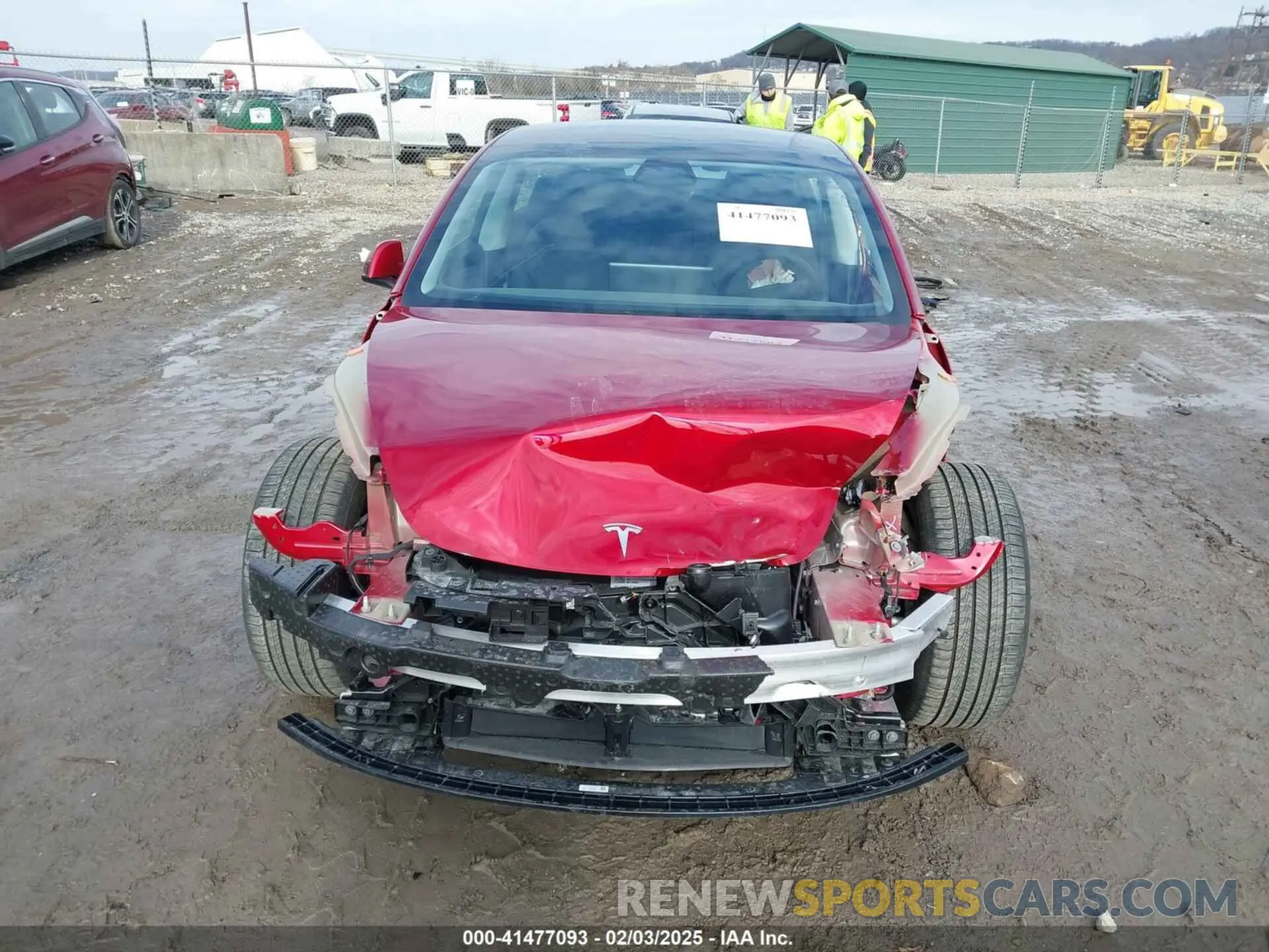 13 Photograph of a damaged car 5YJ3E1EA7RF869098 TESLA MODEL 3 2024