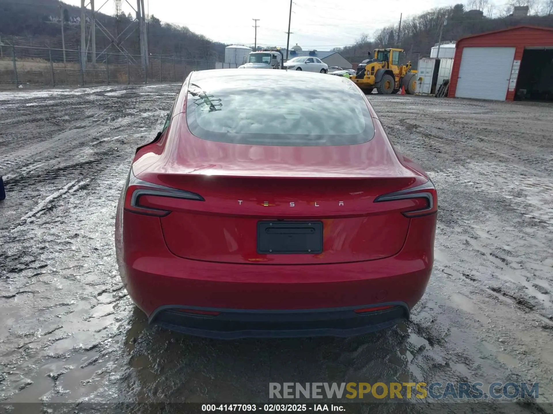 17 Photograph of a damaged car 5YJ3E1EA7RF869098 TESLA MODEL 3 2024