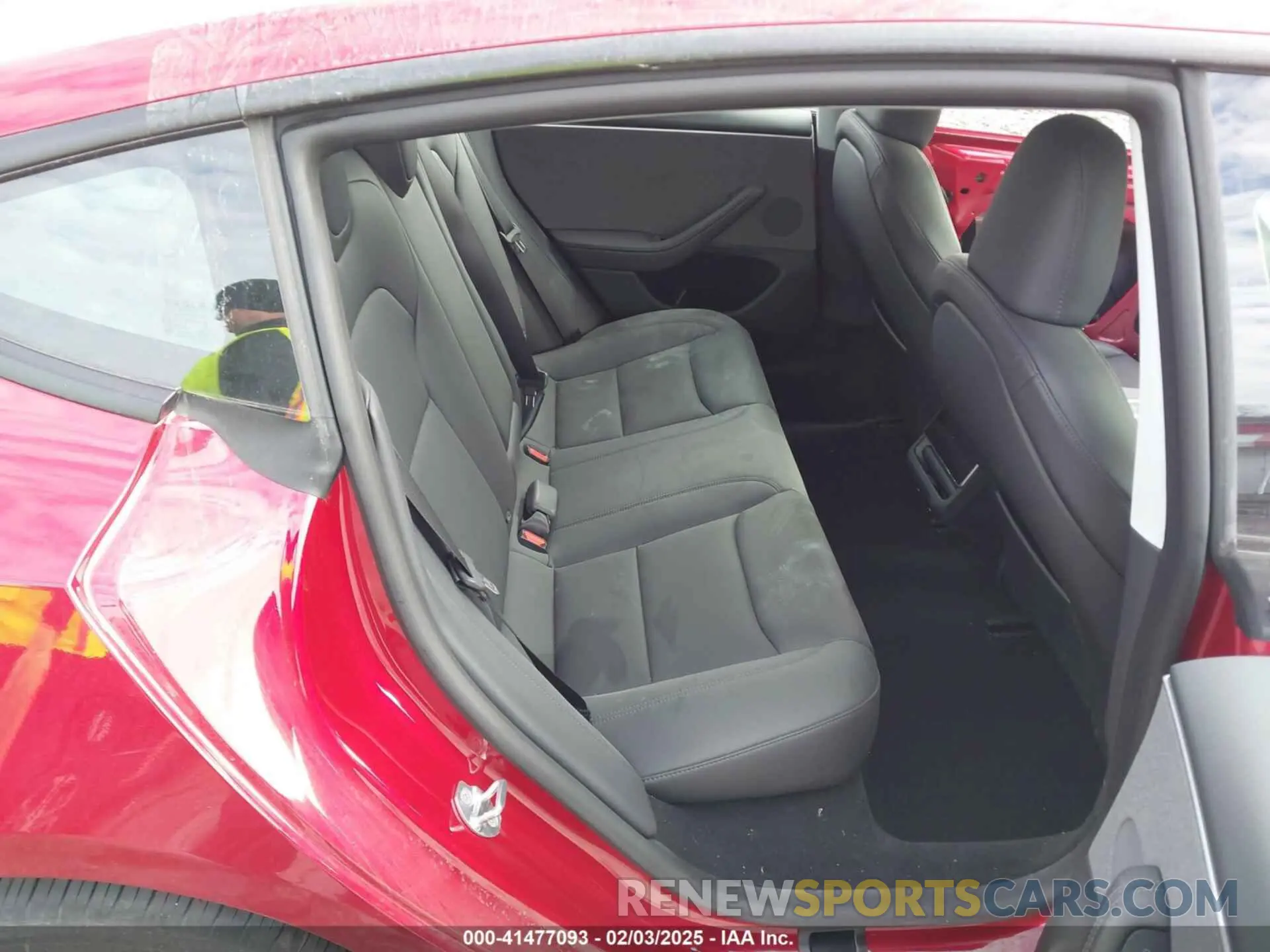 8 Photograph of a damaged car 5YJ3E1EA7RF869098 TESLA MODEL 3 2024