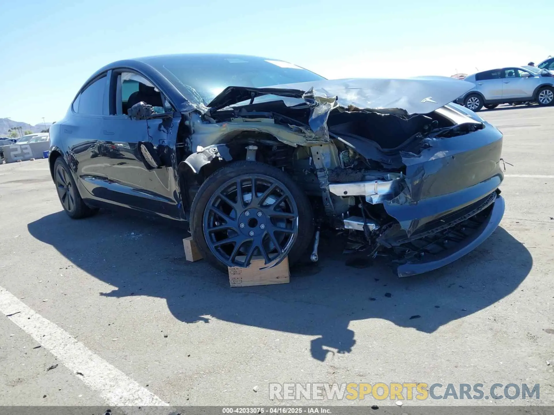 1 Photograph of a damaged car 5YJ3E1EA8RF726287 TESLA MODEL 3 2024