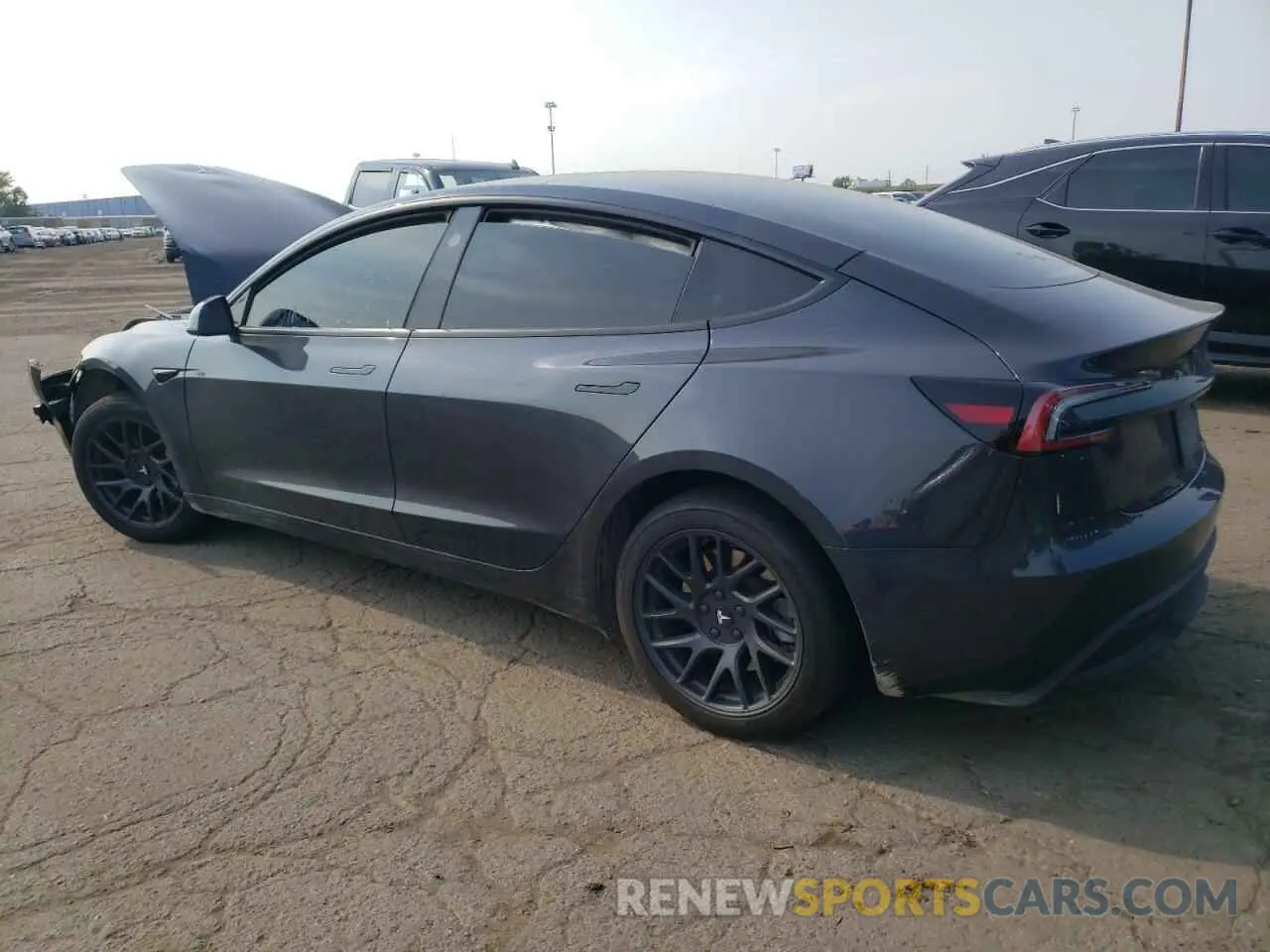 2 Photograph of a damaged car 5YJ3E1EA8RF726578 TESLA MODEL 3 2024