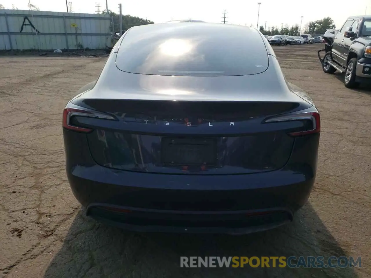 6 Photograph of a damaged car 5YJ3E1EA8RF726578 TESLA MODEL 3 2024