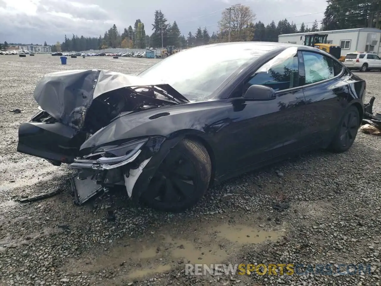 1 Photograph of a damaged car 5YJ3E1EA8RF726757 TESLA MODEL 3 2024