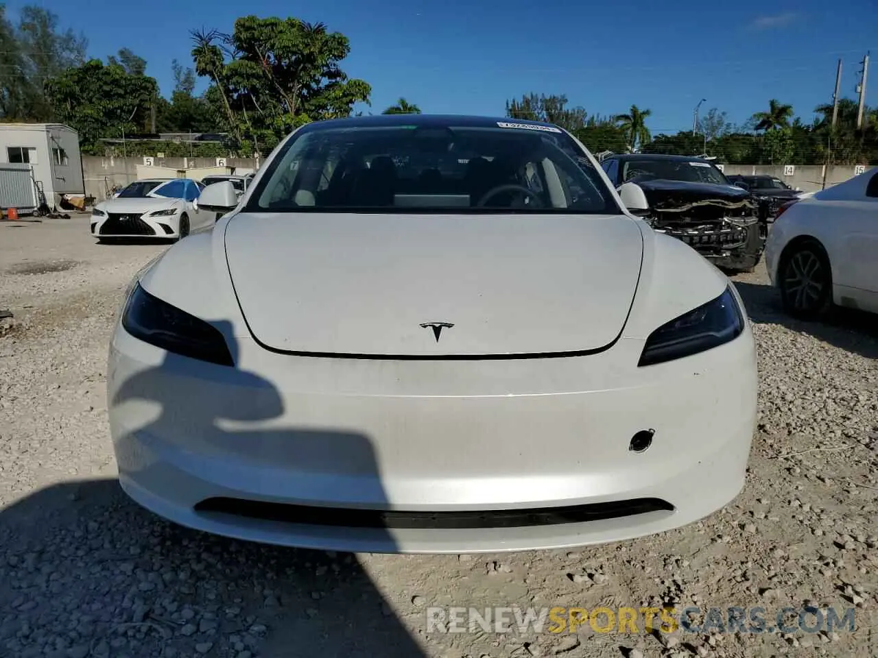 5 Photograph of a damaged car 5YJ3E1EA8RF732820 TESLA MODEL 3 2024