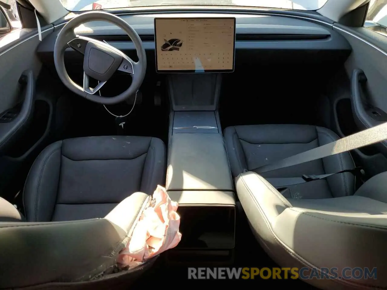 8 Photograph of a damaged car 5YJ3E1EA8RF732820 TESLA MODEL 3 2024