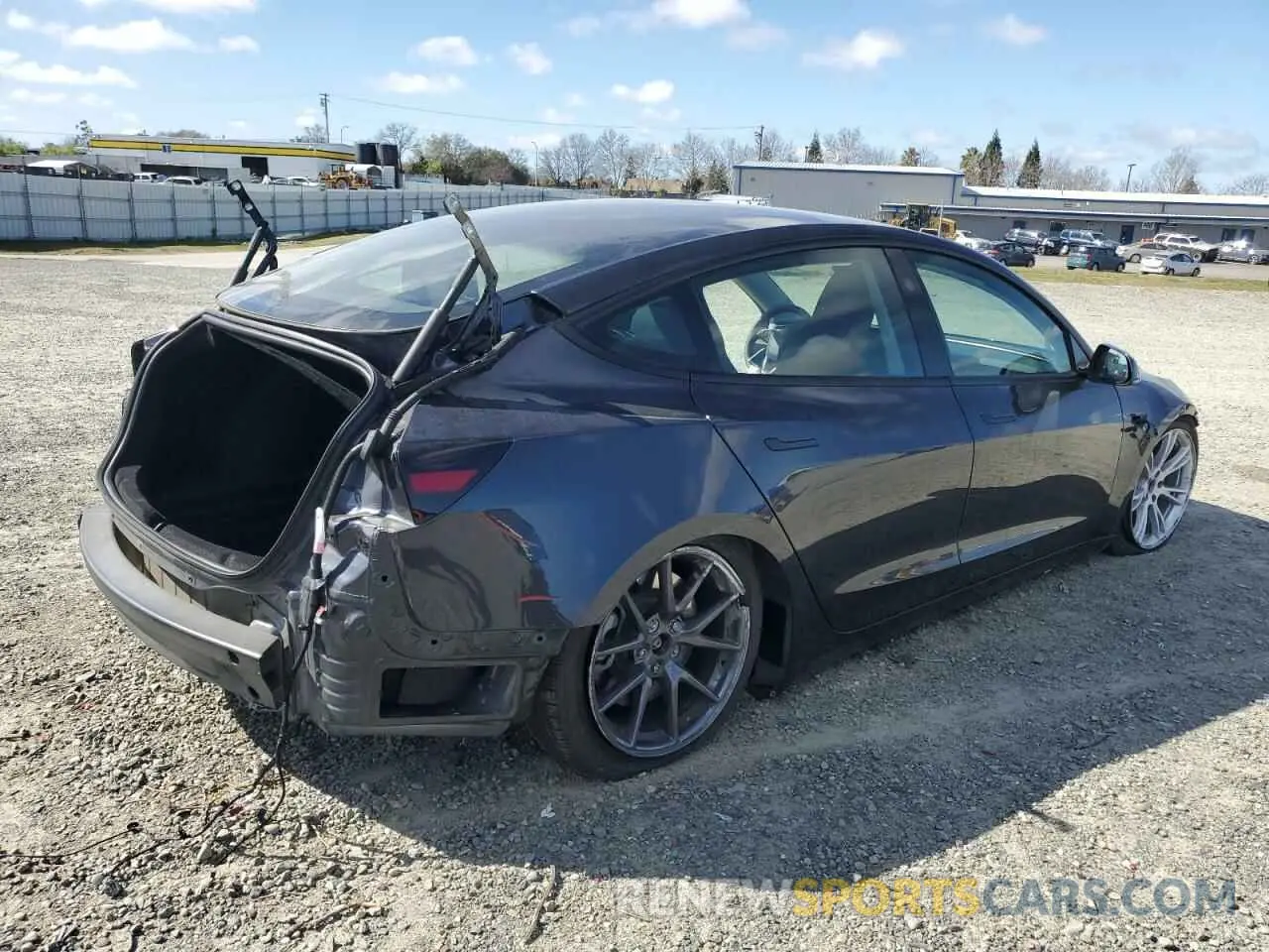 3 Photograph of a damaged car 5YJ3E1EA8RF741761 TESLA MODEL 3 2024