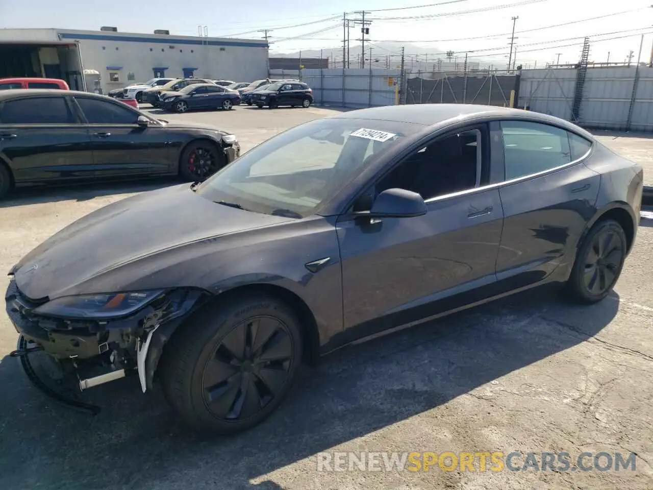 1 Photograph of a damaged car 5YJ3E1EA8RF746149 TESLA MODEL 3 2024
