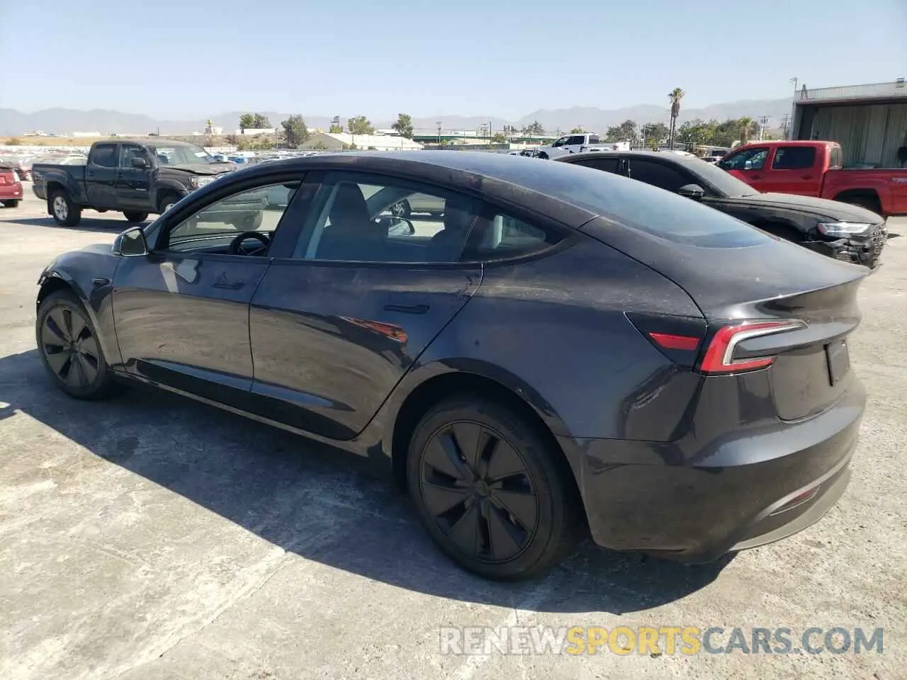 2 Photograph of a damaged car 5YJ3E1EA8RF746149 TESLA MODEL 3 2024