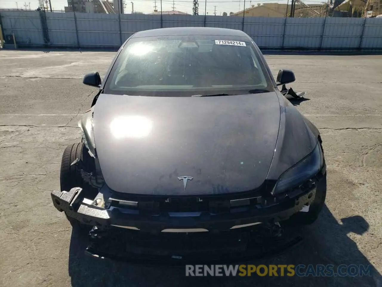 5 Photograph of a damaged car 5YJ3E1EA8RF746149 TESLA MODEL 3 2024