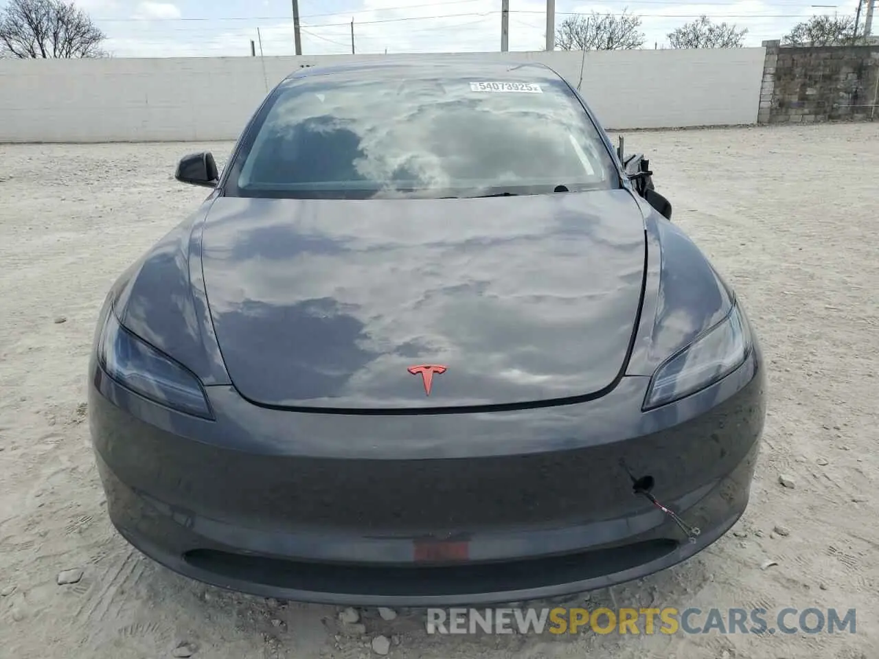 5 Photograph of a damaged car 5YJ3E1EA8RF749228 TESLA MODEL 3 2024