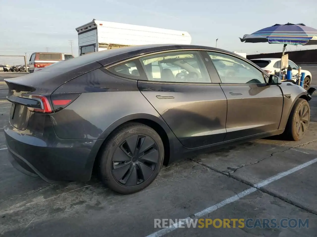 3 Photograph of a damaged car 5YJ3E1EA8RF755417 TESLA MODEL 3 2024