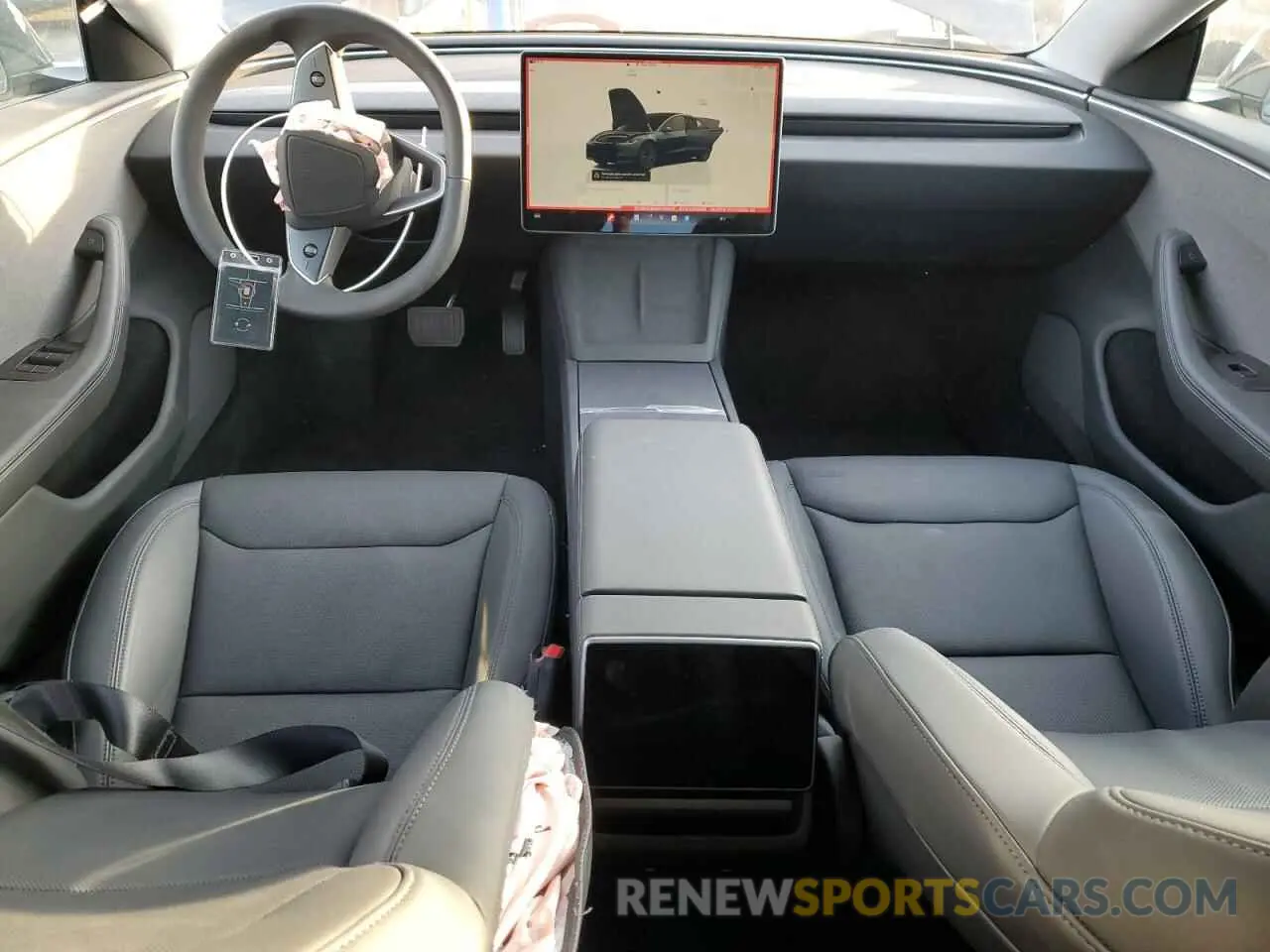 8 Photograph of a damaged car 5YJ3E1EA8RF755417 TESLA MODEL 3 2024