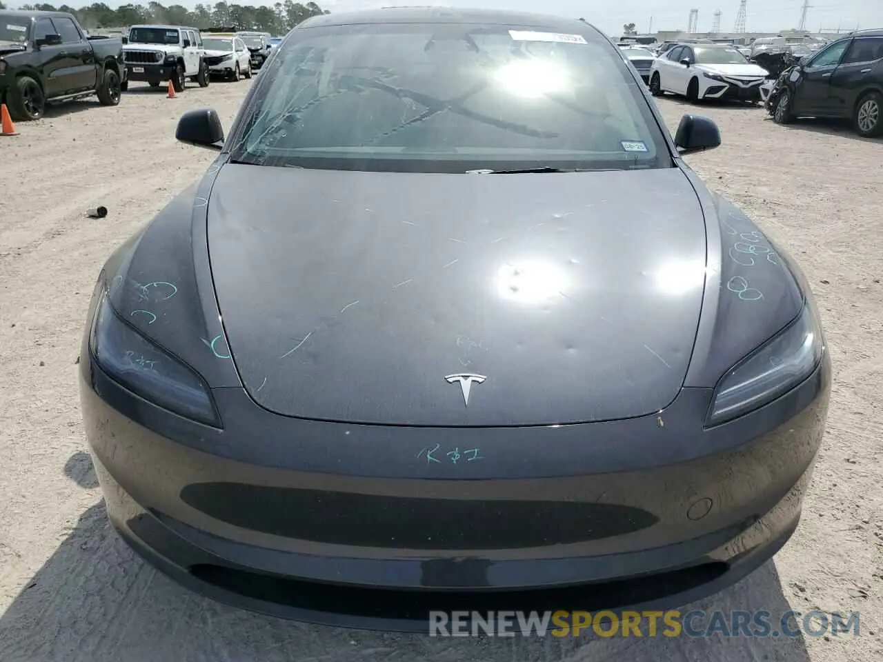 5 Photograph of a damaged car 5YJ3E1EA8RF825594 TESLA MODEL 3 2024