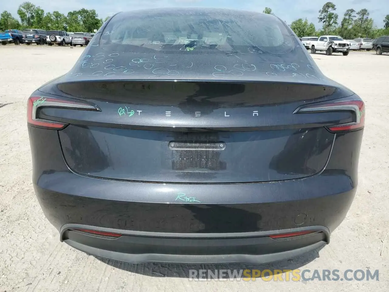 6 Photograph of a damaged car 5YJ3E1EA8RF825594 TESLA MODEL 3 2024
