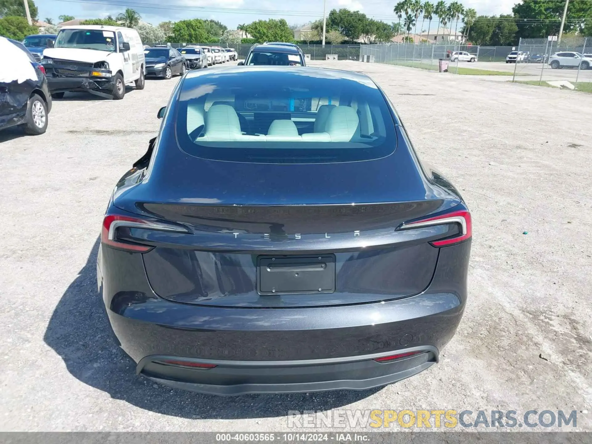 16 Photograph of a damaged car 5YJ3E1EA8RF833176 TESLA MODEL 3 2024