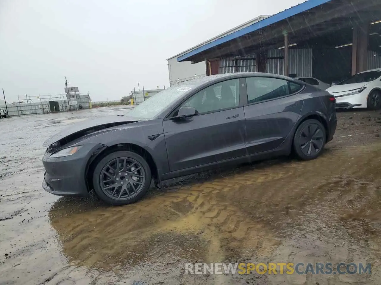 1 Photograph of a damaged car 5YJ3E1EA8RF842203 TESLA MODEL 3 2024
