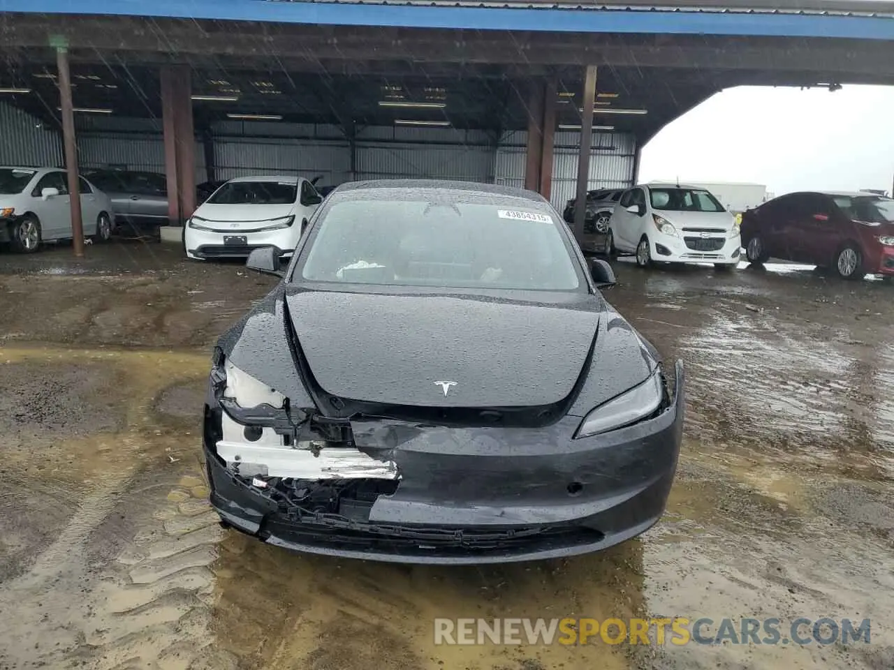 5 Photograph of a damaged car 5YJ3E1EA8RF842203 TESLA MODEL 3 2024