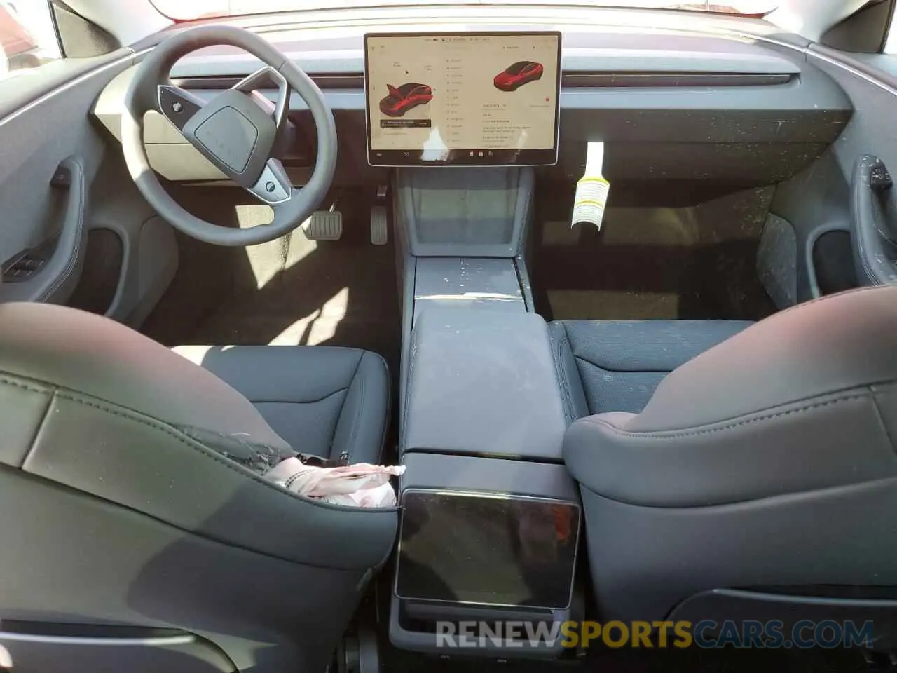 8 Photograph of a damaged car 5YJ3E1EA8RF843626 TESLA MODEL 3 2024