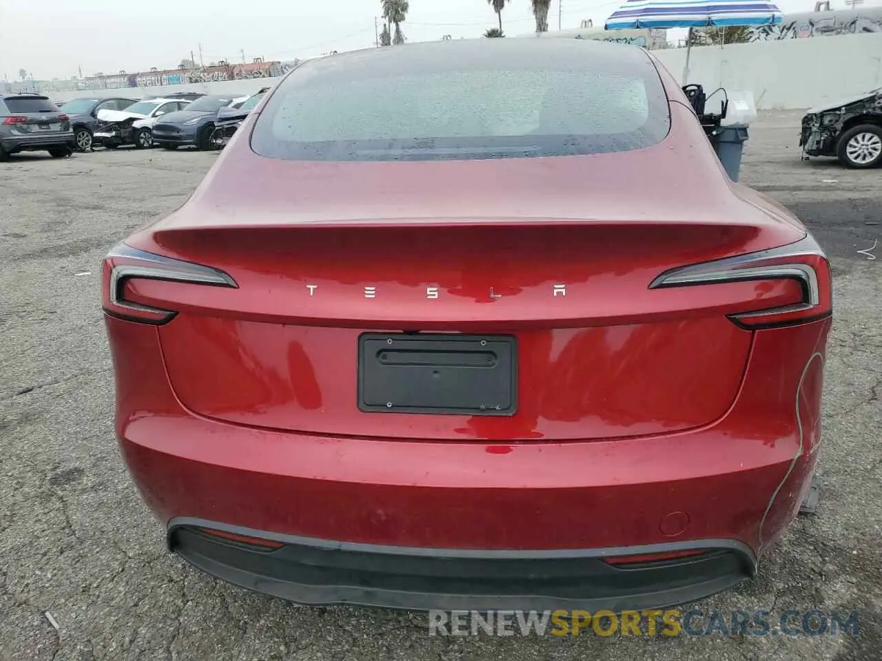 6 Photograph of a damaged car 5YJ3E1EA8RF848065 TESLA MODEL 3 2024