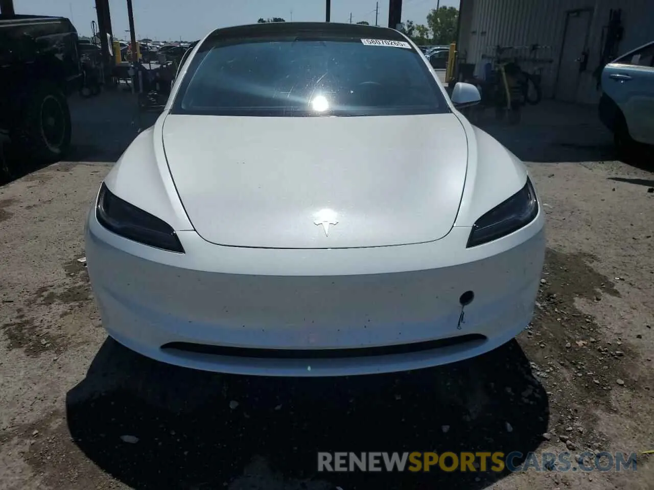 5 Photograph of a damaged car 5YJ3E1EA8RF862502 TESLA MODEL 3 2024
