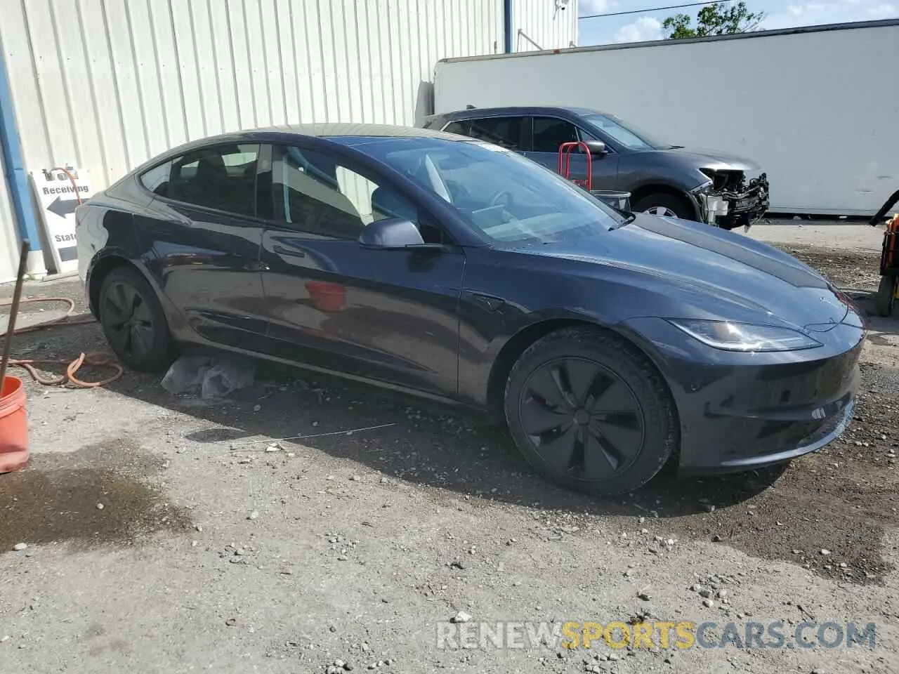 4 Photograph of a damaged car 5YJ3E1EA8RF868400 TESLA MODEL 3 2024