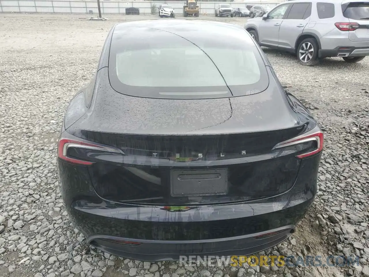 6 Photograph of a damaged car 5YJ3E1EA9RF721793 TESLA MODEL 3 2024