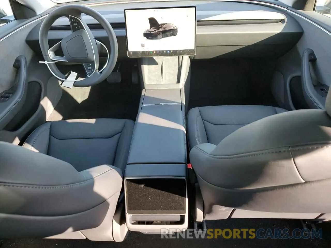8 Photograph of a damaged car 5YJ3E1EA9RF721793 TESLA MODEL 3 2024