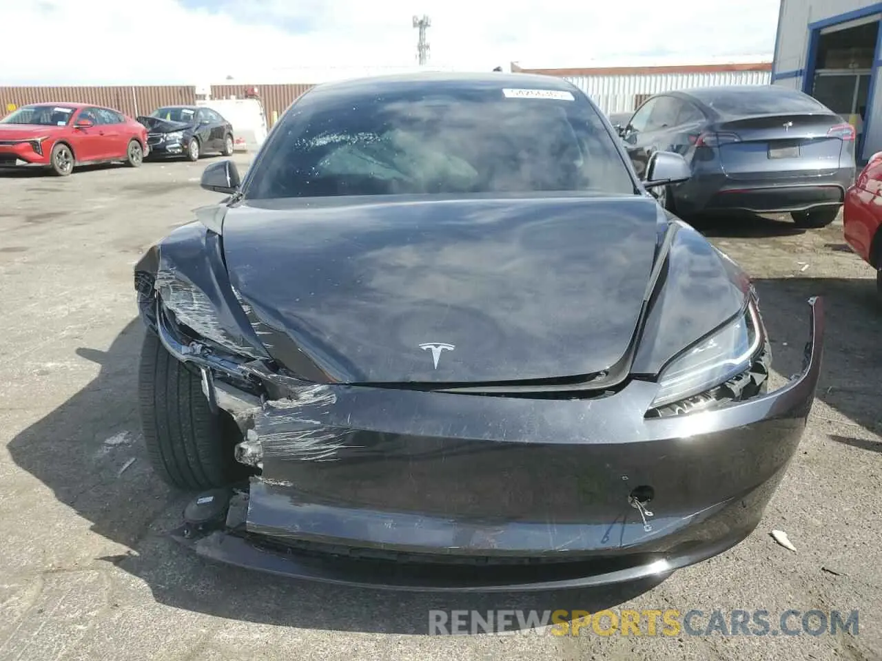 5 Photograph of a damaged car 5YJ3E1EA9RF740148 TESLA MODEL 3 2024