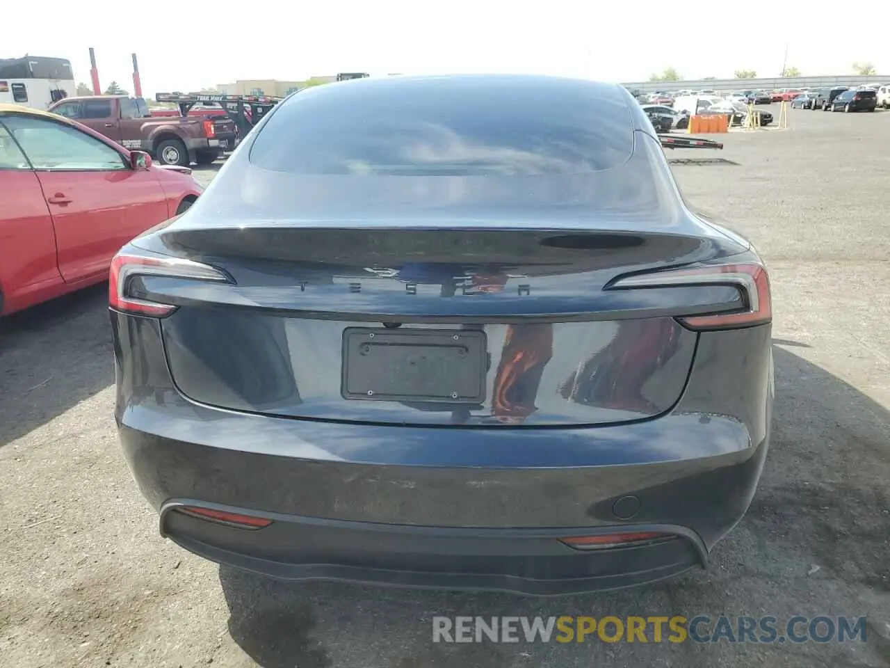 6 Photograph of a damaged car 5YJ3E1EA9RF740148 TESLA MODEL 3 2024