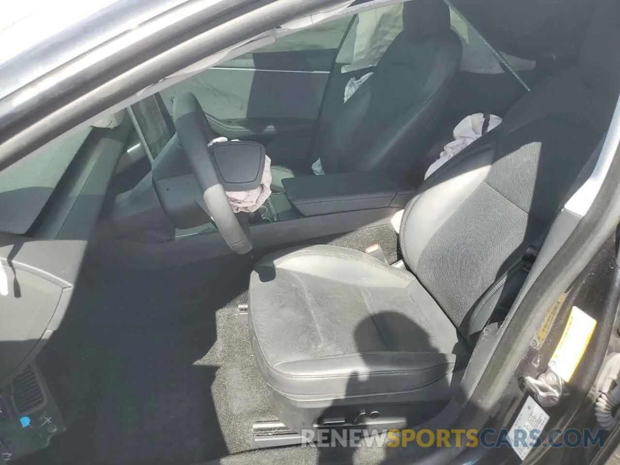 7 Photograph of a damaged car 5YJ3E1EA9RF740148 TESLA MODEL 3 2024