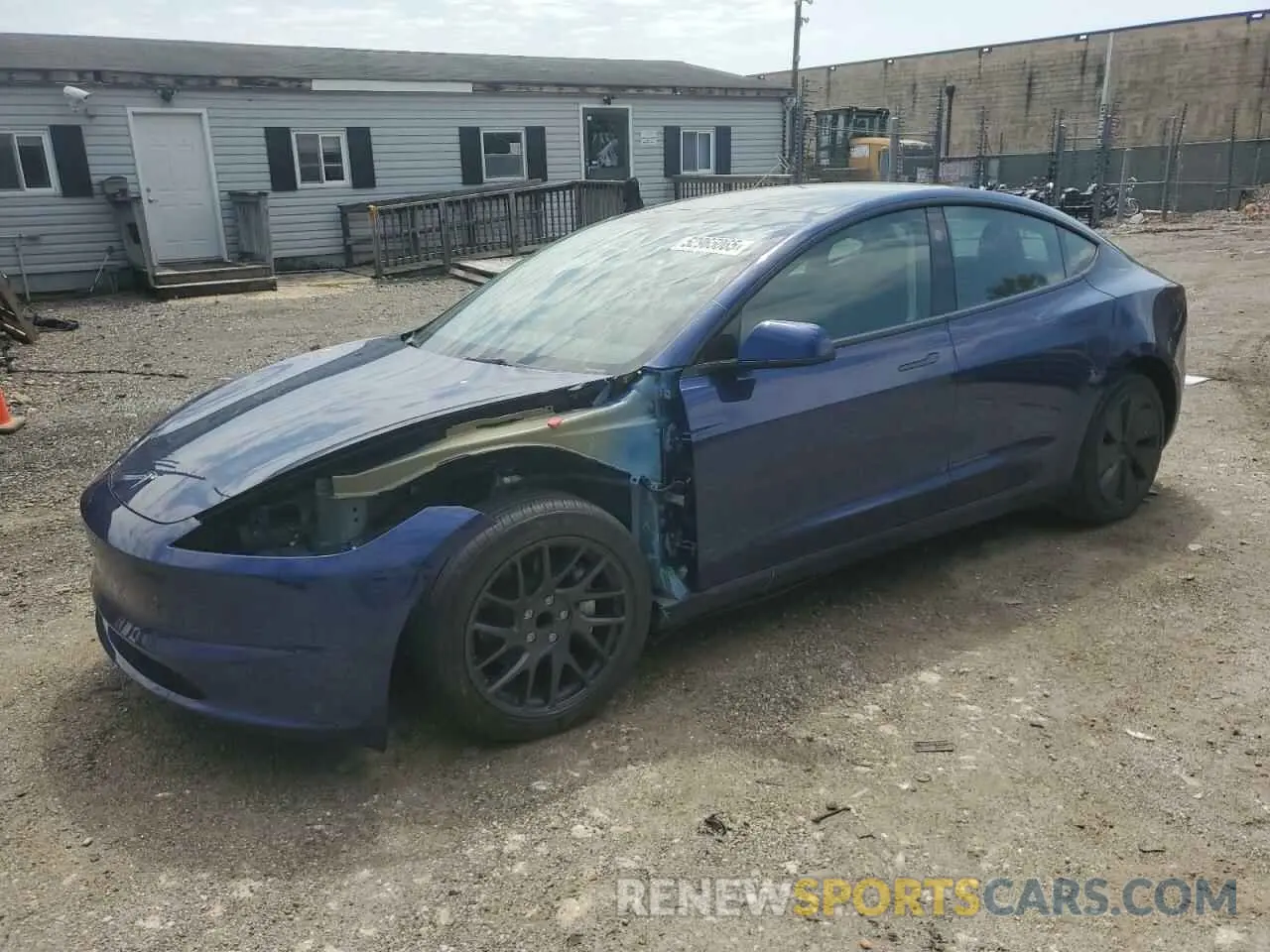 1 Photograph of a damaged car 5YJ3E1EA9RF748279 TESLA MODEL 3 2024