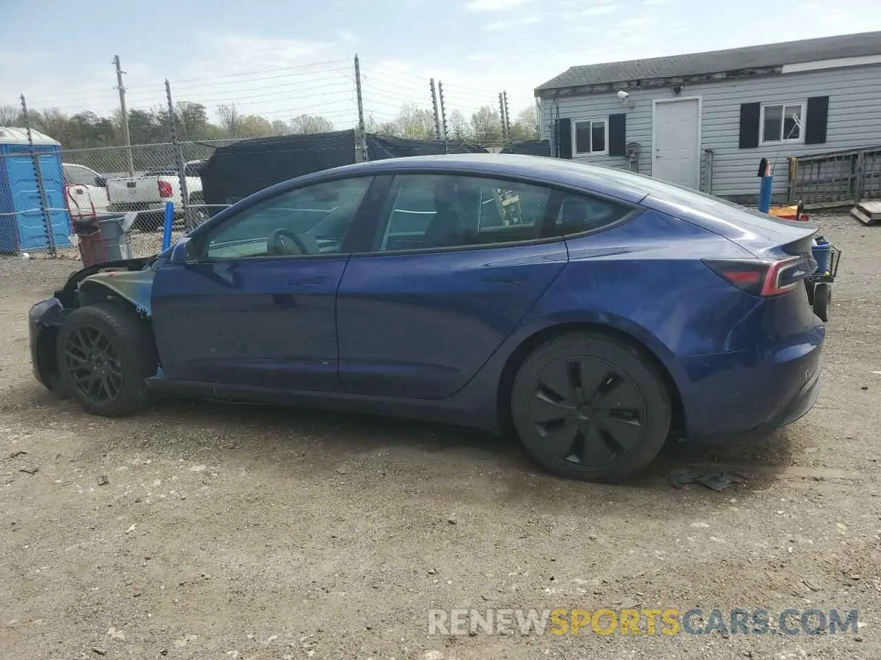 2 Photograph of a damaged car 5YJ3E1EA9RF748279 TESLA MODEL 3 2024