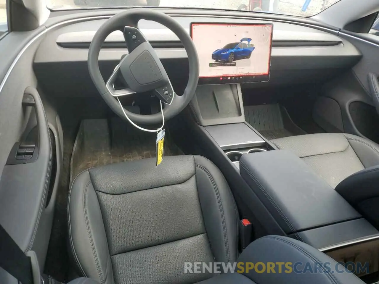 8 Photograph of a damaged car 5YJ3E1EA9RF748279 TESLA MODEL 3 2024