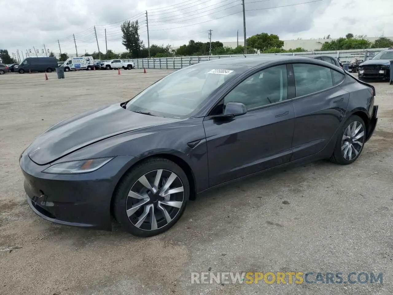 1 Photograph of a damaged car 5YJ3E1EA9RF748993 TESLA MODEL 3 2024