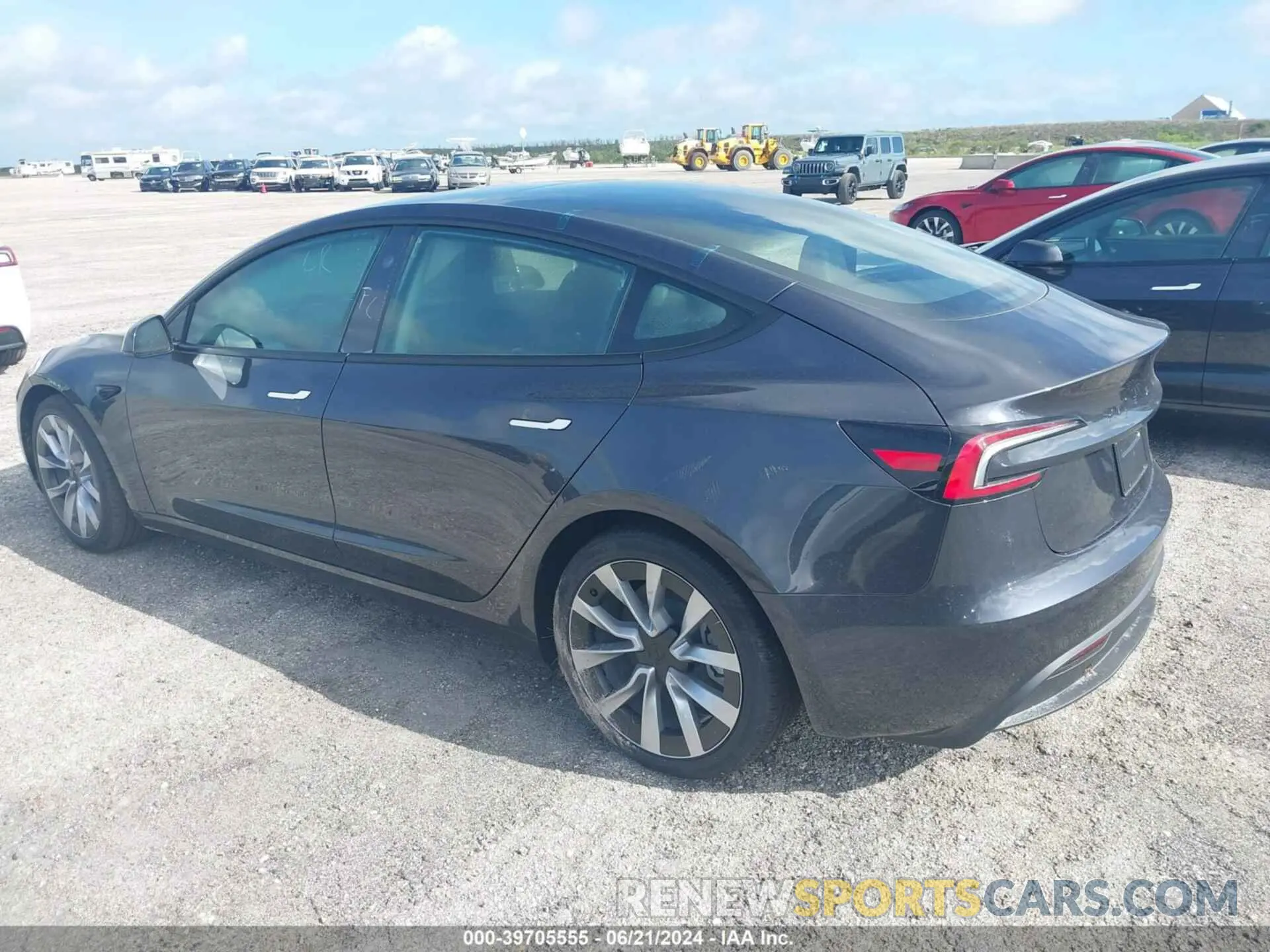 3 Photograph of a damaged car 5YJ3E1EA9RF752140 TESLA MODEL 3 2024