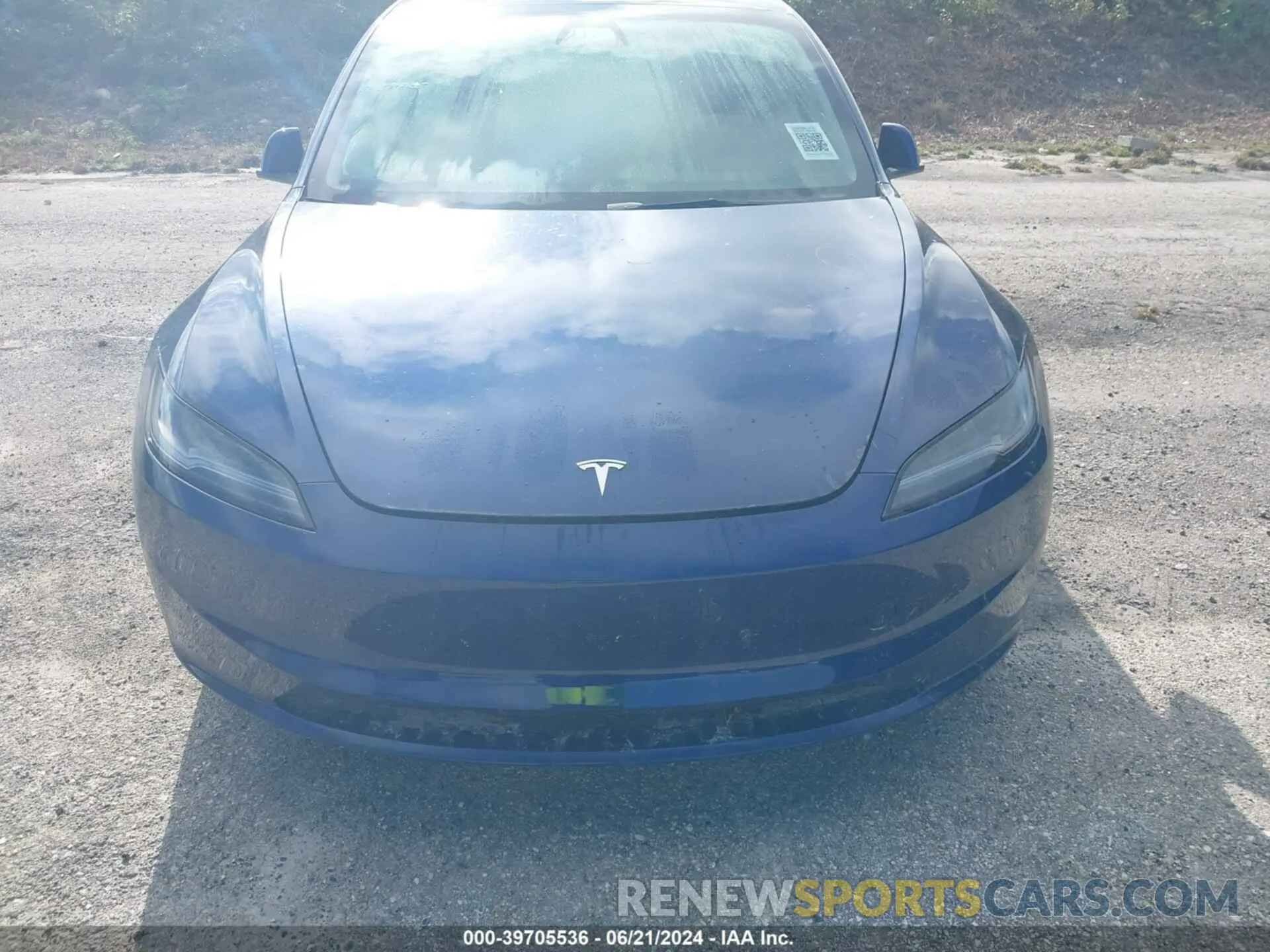 6 Photograph of a damaged car 5YJ3E1EA9RF768015 TESLA MODEL 3 2024