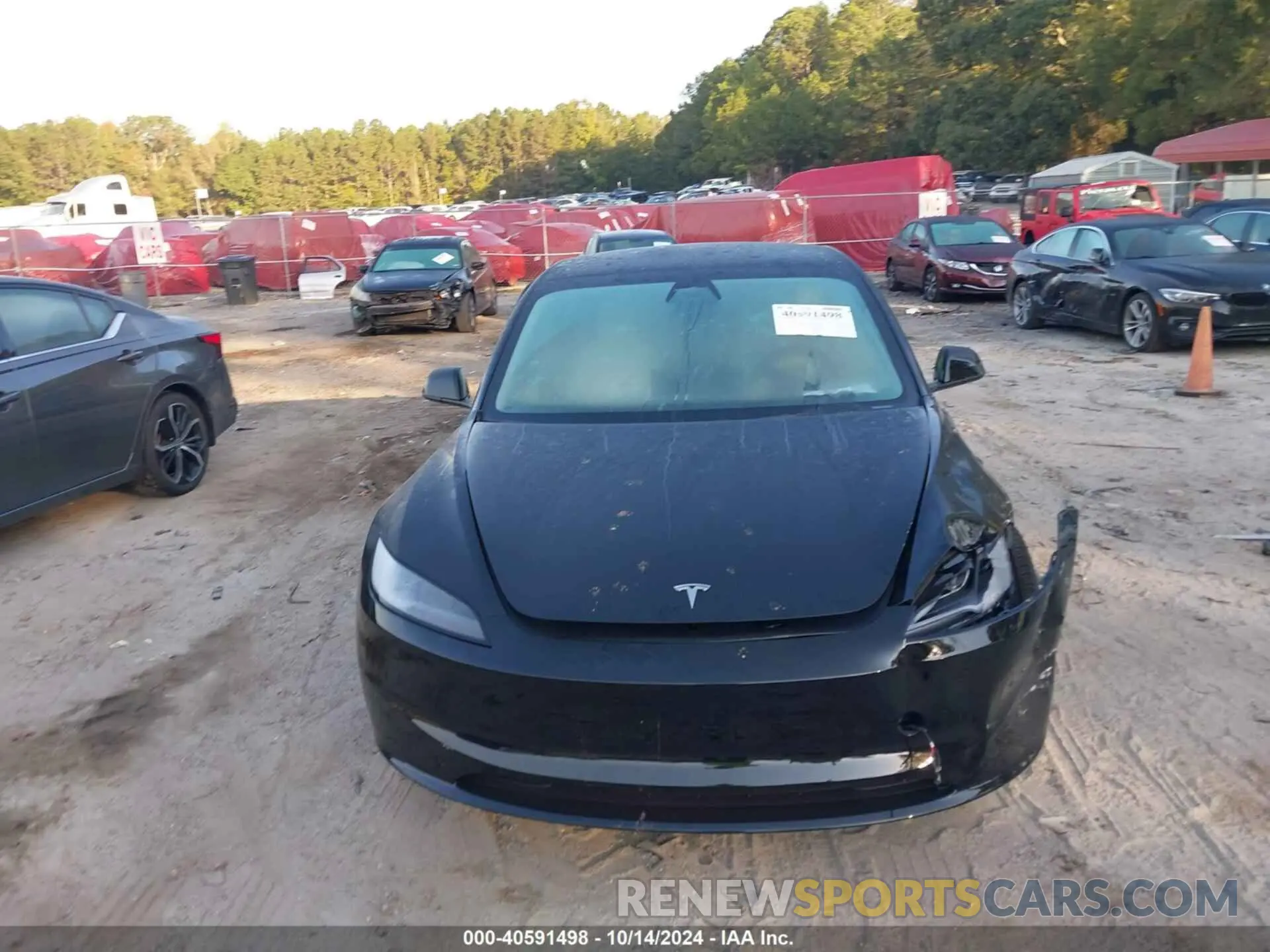 12 Photograph of a damaged car 5YJ3E1EA9RF821831 TESLA MODEL 3 2024