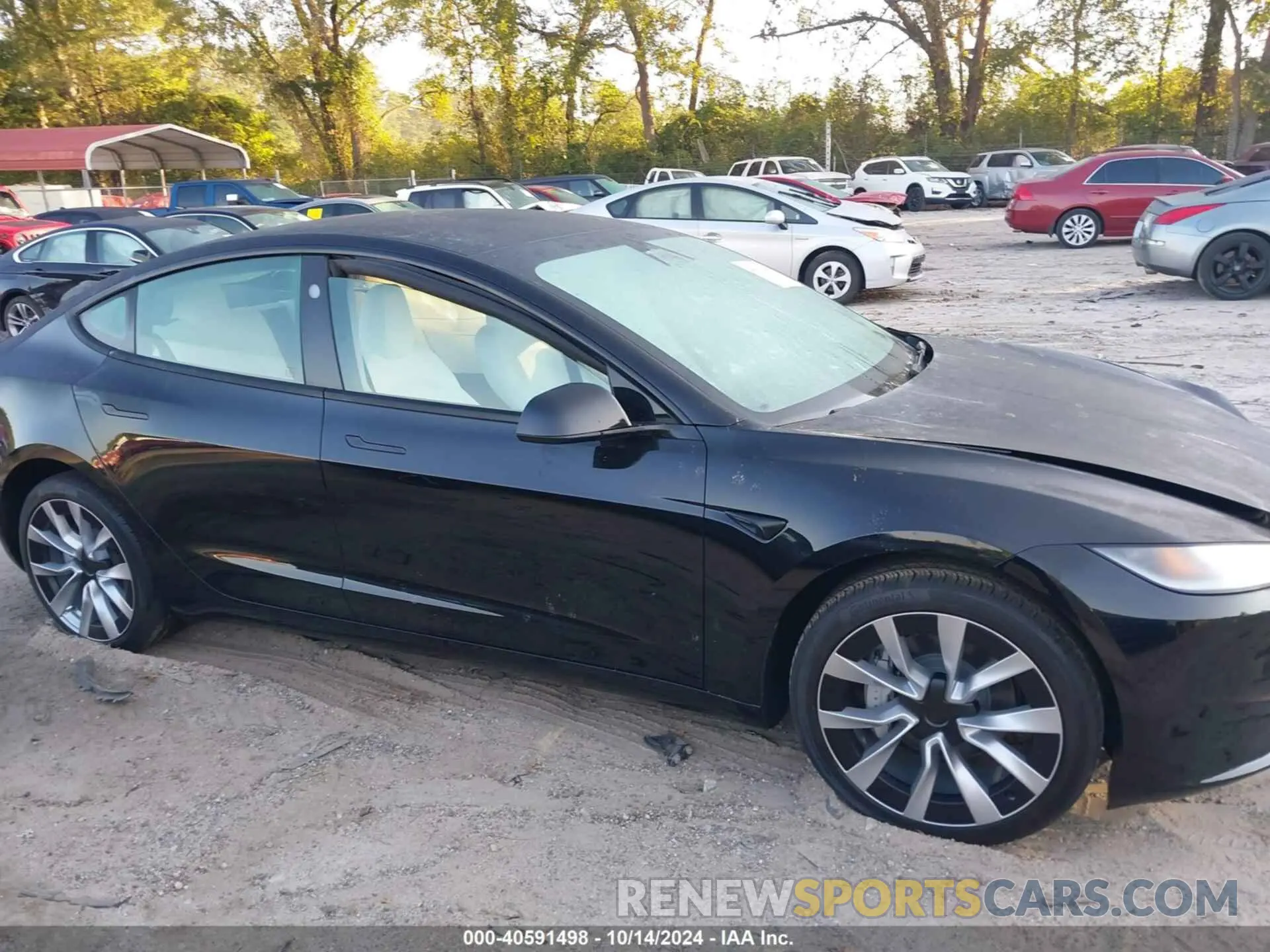 13 Photograph of a damaged car 5YJ3E1EA9RF821831 TESLA MODEL 3 2024