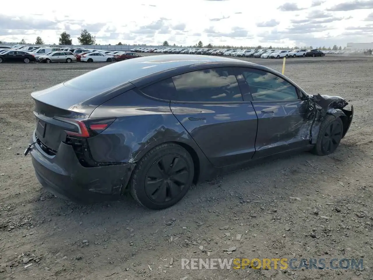 3 Photograph of a damaged car 5YJ3E1EA9RF824518 TESLA MODEL 3 2024