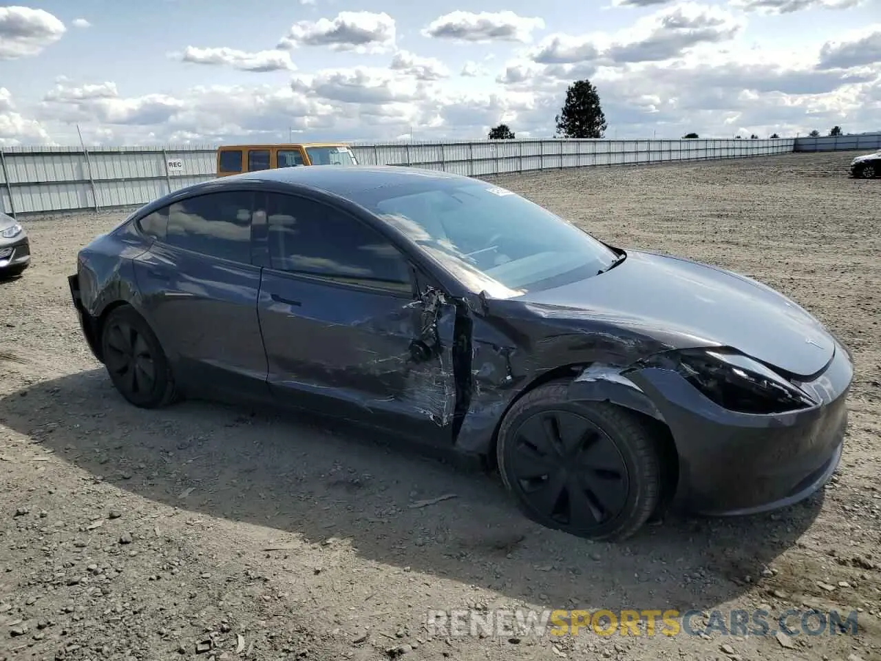 4 Photograph of a damaged car 5YJ3E1EA9RF824518 TESLA MODEL 3 2024