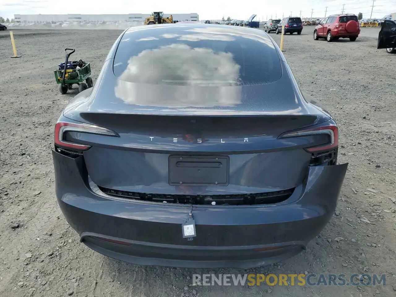 6 Photograph of a damaged car 5YJ3E1EA9RF824518 TESLA MODEL 3 2024