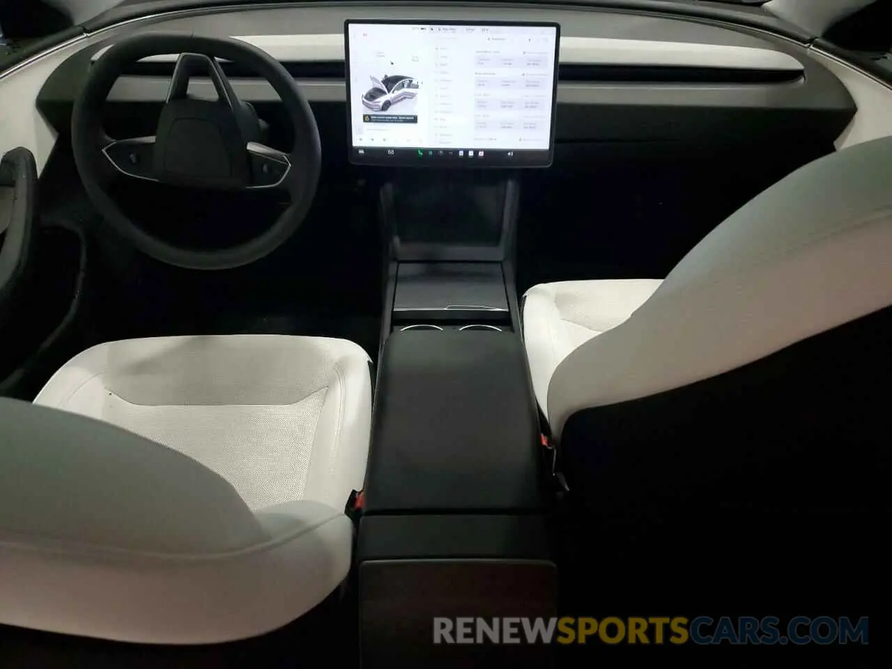 8 Photograph of a damaged car 5YJ3E1EA9RF826639 TESLA MODEL 3 2024
